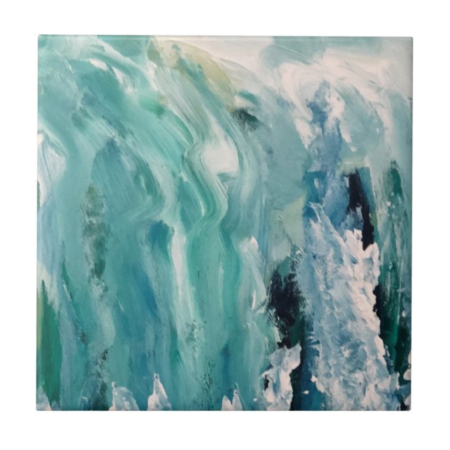 Carreau Carrelage en céramique à l'eau de ruissellement (Devant)