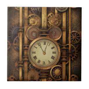 Carreau Carrelage en céramique à l'horloge vapeur