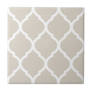 Carreau Carrelage en céramique à motif beige marocain