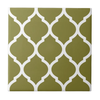 Carreau Carrelage en céramique à motif de Quatrefoil maroc