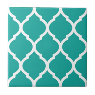 Carreau Carrelage en céramique à motif Quatrefoil marocain