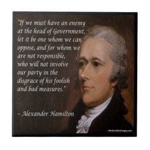 Carreau Carrelage en céramique Alexander Hamilton "Enemy L