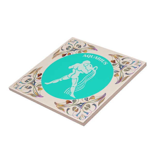 Carreau Carrelage en céramique Aquarius (Côté)