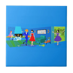 Carreau Carrelage en céramique Atomic Palm Springs