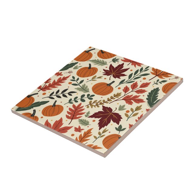 Carreau Carrelage en céramique automne (Côté)