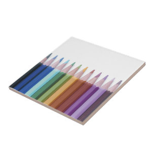 Carreau Carrelage en céramique avec image de crêpes coloré