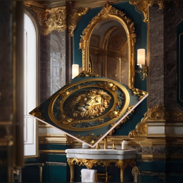 Carreau Carrelage en céramique baroque luxueux (Créateur téléchargé)