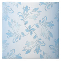 Carrelage en céramique bleu clair