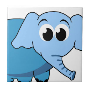 Carreau Carrelage en céramique Blue Elephant