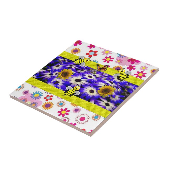 Carreau Carrelage en céramique Bumblebee (Côté)