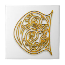 Carrelage en céramique C Monogram "Irish Gold"