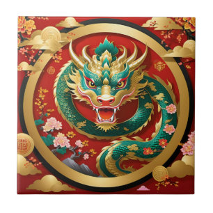 Carreau Carrelage en céramique chinois Dragon