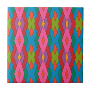 Carreau Carrelage en céramique coloré