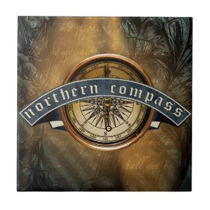 Carreau Carrelage en céramique compas du Nord
