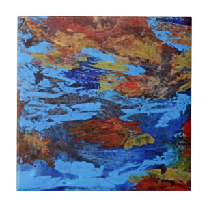 Carreau Carrelage en céramique d'art Abstrait