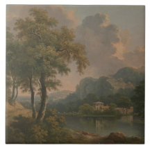 Carrelage en céramique d'art victorien