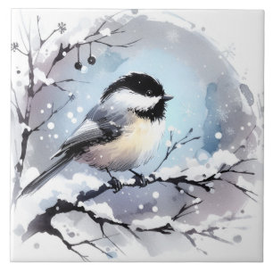 Carreau Carrelage en céramique de chickadee
