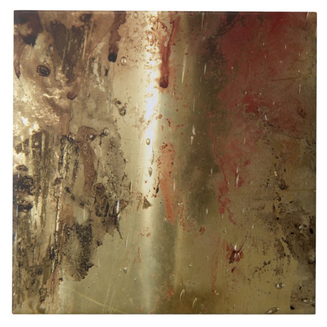 Carreau Carrelage en céramique de Golden Grunge (Devant)