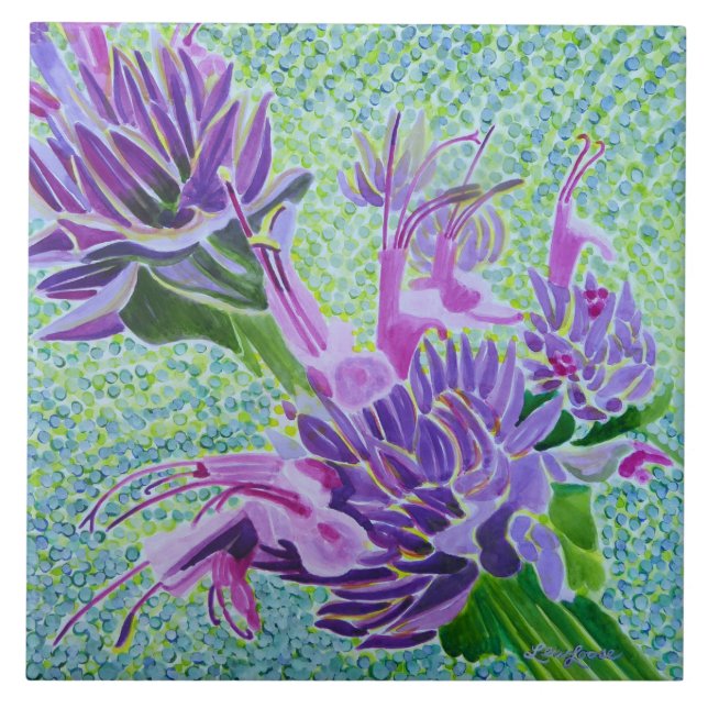 Carreau Carrelage en céramique de Hummingbird Sage (Devant)