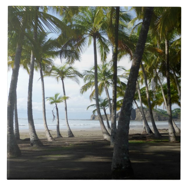Carreau Carrelage en céramique de la plage de Sàmara (Devant)