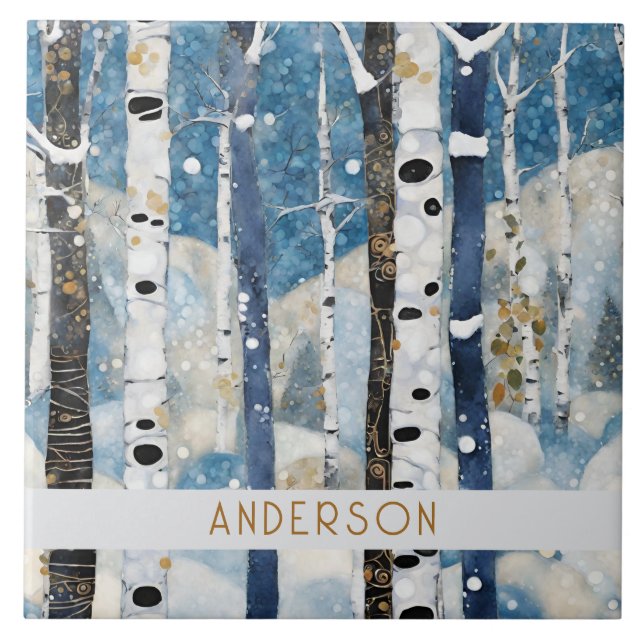 Carreau Carrelage en céramique de montagne moderne (Devant)