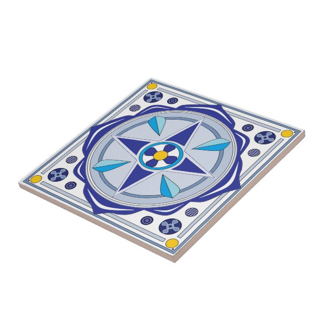 Carreau Carrelage en céramique de style italien (Côté)