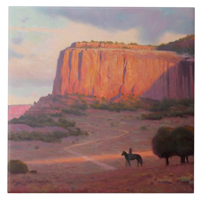 Carreau Carrelage en céramique dernier cerf (Devant)