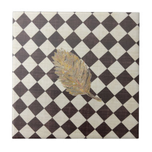 Carreau Carrelage en céramique Diamond Feuille d'or