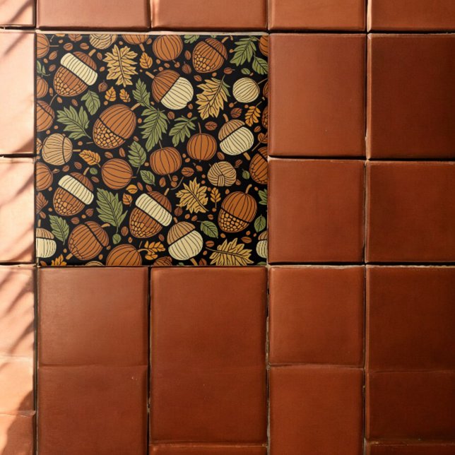 Carreau Carrelage en céramique du jour de récolte Motif d' (Créateur téléchargé)