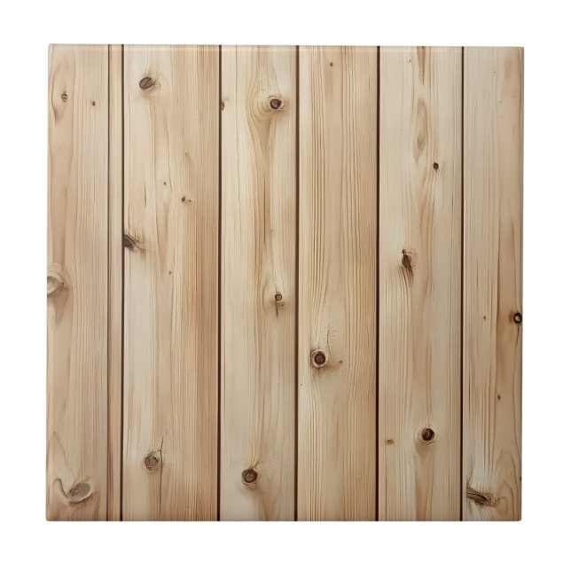 Carreau Carrelage en céramique en bois rustique (Devant)