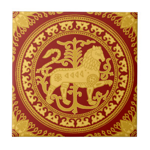 Carreau Carrelage en céramique Esztergom Lion