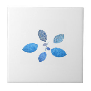 Carreau Carrelage en céramique fleurie