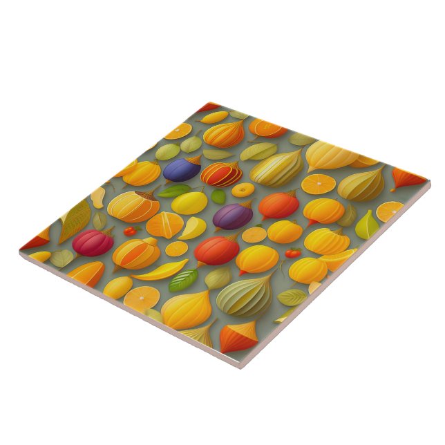 Carreau Carrelage en céramique Fruit Design (Côté)
