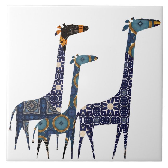 Carreau Carrelage en céramique Giraffe (Devant)