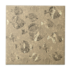 Carreau Carrelage en céramique Gold Fishers