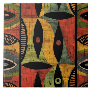 Carreau Carrelage en céramique Gold Green Abstrait