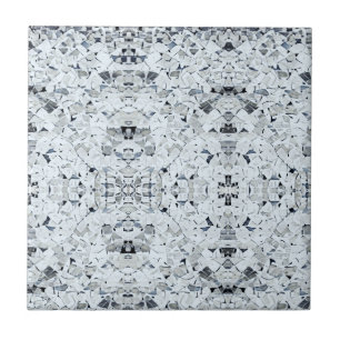 Carreau Carrelage en céramique gris foncé blanc