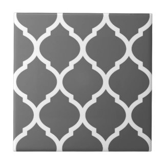 Carreau Carrelage en céramique gris marocain
