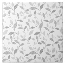 Carrelage en céramique grise texturée