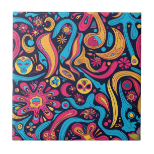 Carreau Carrelage en céramique hippie