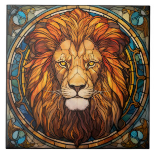 Carreau Carrelage en céramique Lion