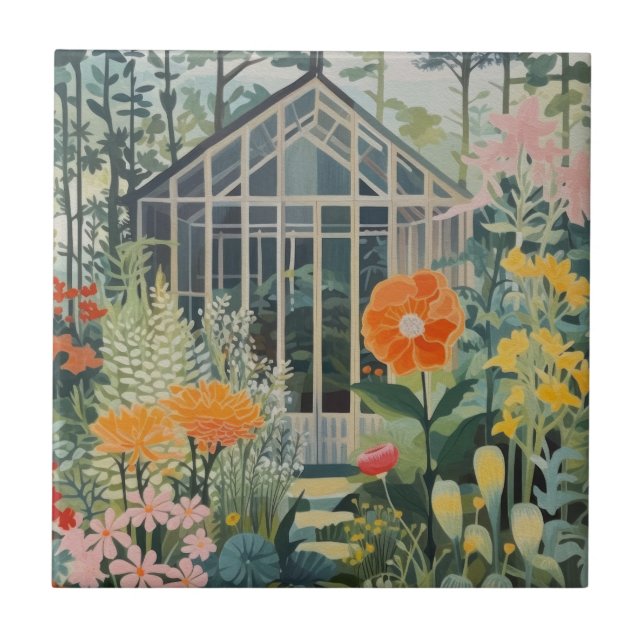 Carreau Carrelage en céramique Maison de naissance familia (Devant)