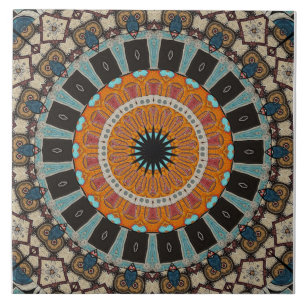 Carreau Carrelage en céramique Mandala moderne