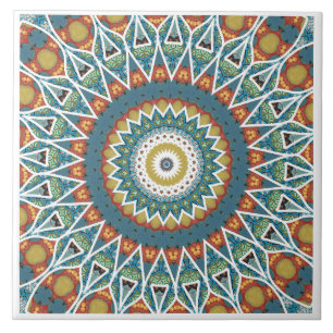 Carreau Carrelage en céramique Mandala moderne