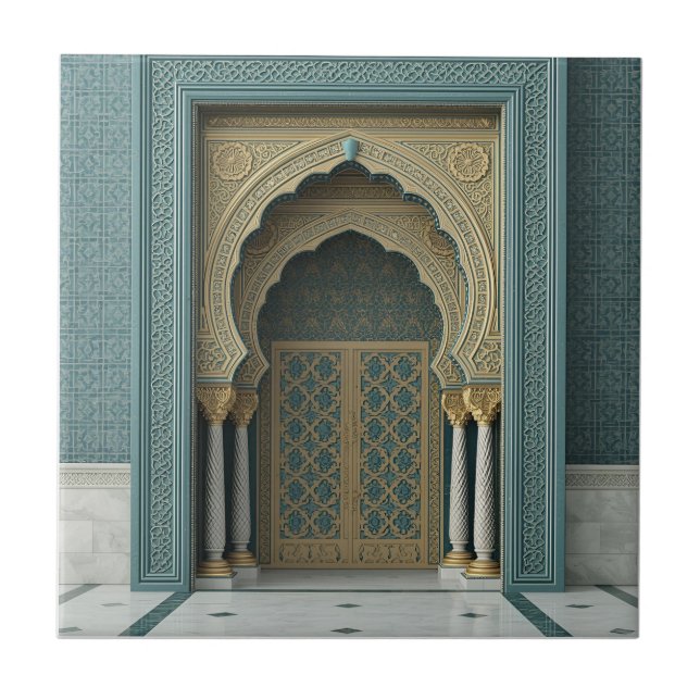 Carreau Carrelage en céramique marocain – Décoration intér (Devant)