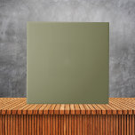 Carreau Carrelage en céramique minimaliste vert uni<br><div class="desc">Cuisine et salle de bain minimaliste vert uni couleur solide</div>