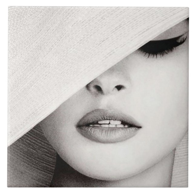 Carreau Carrelage en céramique - Modèle sous un Casquette (Devant)