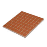 Carreau Carrelage en céramique Motif Indian Red Checkerend<br><div class="desc">Des cadeaux uniques Cool.</div>
