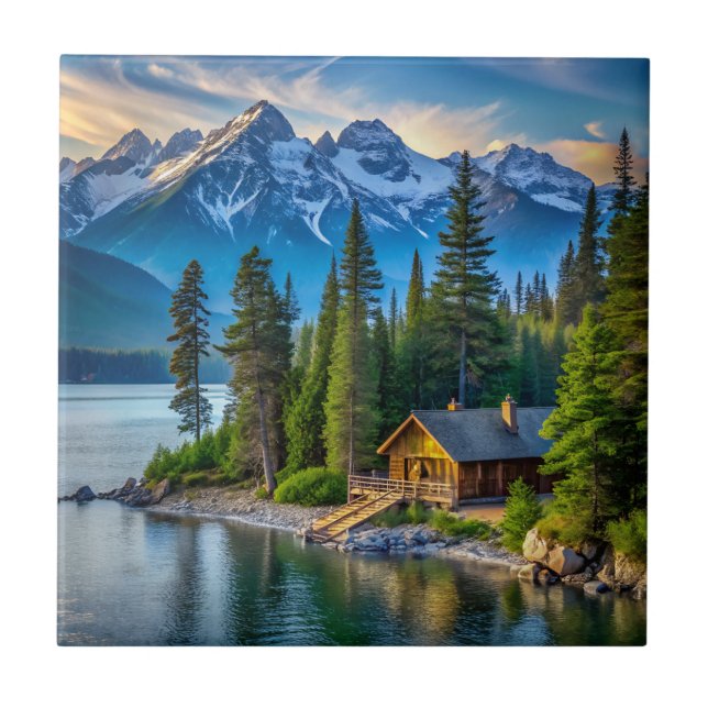 Carreau Carrelage en céramique Mountain View (Devant)