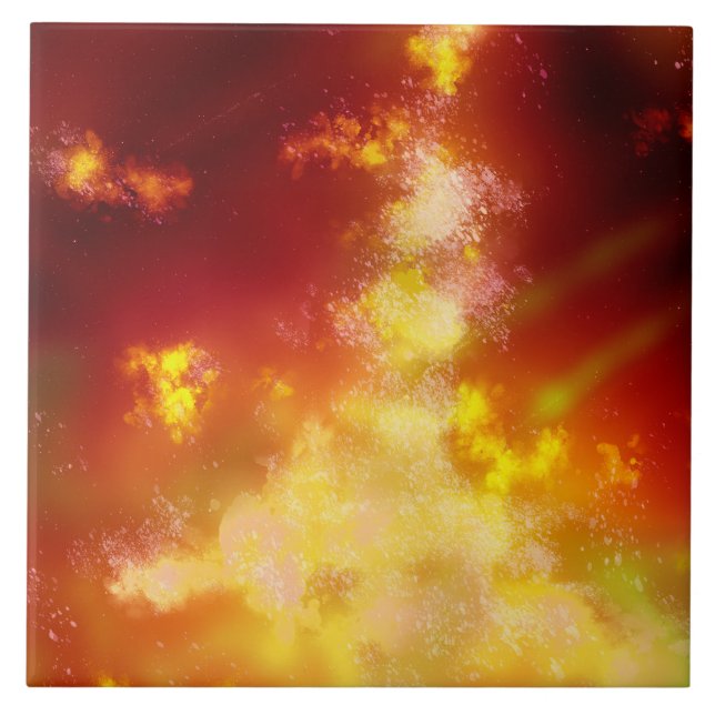 Carreau Carrelage en céramique Night Sky Flame (Devant)